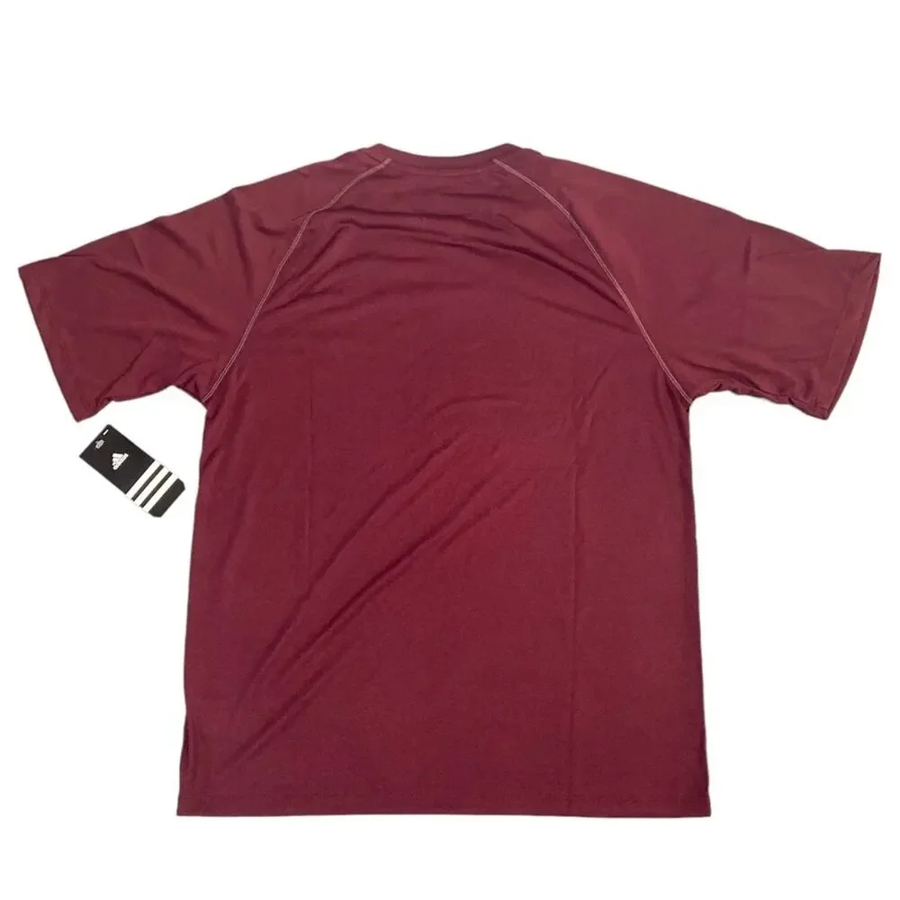 Adidas Men's Climalite Fitness‎ Logo Tee Short Sleeve T Shirt Size XS